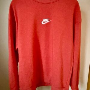 Nike Orange Classic Sweatshirt